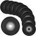 Bearing Wheel 10 Pcs Pinch Roller for DVD Drive Magnetic Tape Voice Recorder Audio Radio Rollers Plastic