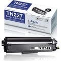 1-Pack Black Compatible TN227 TN-227 Toner Cartridge Replacement for Brother HL-3210CW 3230CDW 3270CDW 3230CDN 3290CDW DCP-L3510CDW L3550CDW MFC-L3770CDW L3710CW L3750CDW L3730CDW Printer Toner