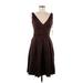 Calvin Klein Casual Dress: Brown Dresses - New - Women's Size 6