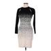 French Connection Casual Dress - Bodycon: Silver Dresses - Women's Size 8