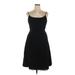 Jessica Howard Casual Dress - Mini Scoop Neck Sleeveless: Black Print Dresses - Women's Size 14