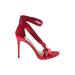 Imagine by Vince Camuto Heels: Red Shoes - Women's Size 7 1/2