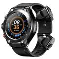 Oneshit Smart Watch Spring Clearance T92 Smartwatch With Earbuds MP3 Bluetooth Earphones 3-in-1 1.28-inch Smartwatch With Built-in Wireless Earbuds Speaker Circular Fitness Music