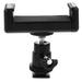 360 Rotating Phone Holder Degree Rotation Mobile Small Cloud Platform Stands Cell Portable Tripod Clamp