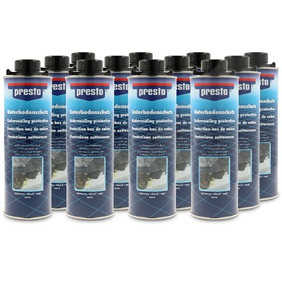Presto 12x 1 L Unterbodenschutz Bitumen schwarz [Hersteller-Nr. 603239] Image