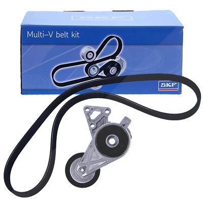 Skf Keilrippenriemensatz [Hersteller-Nr. VKMA31204] für Audi, Seat, Skoda, VW Image