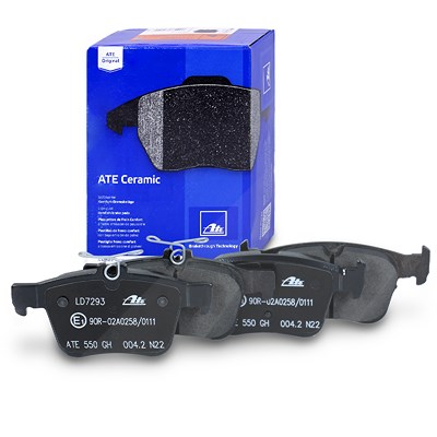 Ate CERAMIC Bremsbelagsatz hinten [Hersteller-Nr. 13.0470-7293.2] für Audi, Cupra, Seat, Skoda, VW Image