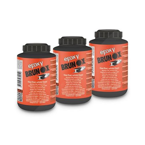 Brunox 3x 250 ml Epoxy Roststopp + Grundierung [Hersteller-Nr. BR0,25EP]