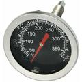 Thermomètre pour Barbecue Charbon de Bois Fumoir, 52mm Thermomètre four à pizza en Acier