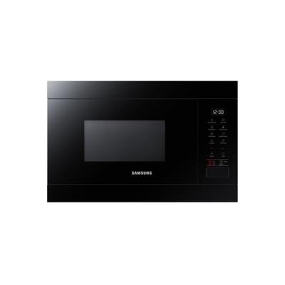 Samsung - Micro ondes Encastrable MS22T8254AB, 22 litres, Noir glossy