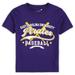 Toddler Garb Purple ECU Pirates Toni Baseball T-Shirt