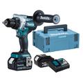 Perceuse-visseuse 18 V + 2 batteries 5 Ah + chargeur rapide + coffret MAKPAC MAKITA DDF486RTJ