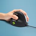 R-Go Tools HE Mouse R-Go HE Break ergonomic mouse. large. left. wired