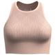 Smartwool - Women's Intraknit Crop Bra - Sports bra size XL, brown/pink