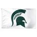 WinCraft Michigan State Spartans 3' x 5' Single-Sided Vibrant Logo Deluxe Flag