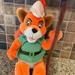 Disney Toys | Disney Vintage Robinhood 15 Inch Plush Doll | Color: Green/Orange | Size: 15 Inches