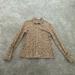 Burberry Tops | Burberry Button Down Top Long Sleeve | Color: Cream | Size: 8