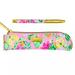 Lilly Pulitzer Accessories | Lilly Pulitzer Pen With Pouch In Multi Via Amore Spritzer Print Nwt $29.00 | Color: Pink/Yellow | Size: Os