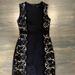 J. Crew Dresses | Gorgeous Black Sleeveless Dress With Lace Overlay | Color: Black | Size: 0