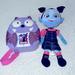 Disney Toys | Disney Vampirina Doll And Backpack | Color: Black/Purple | Size: Osg