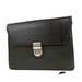 Burberry Bags | Authentic Burberry Flap Clutch Bag Leather | Color: Black | Size: Os