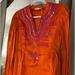 Tory Burch Tops | Beautiful Tory Burch Top Nwt | Color: Orange | Size: 4