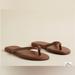 Torrid Shoes | New Torrid Size 11 Ww Sunnie Flip Flop Wide Width Vegan Leather- Deep Ta | Color: Brown | Size: 11