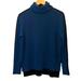 Athleta Sweaters | Athleta Pullover Sweater Blue And Black Long Sleeve Merino Wool Size Xs | Color: Black/Blue | Size: Xs