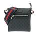 Gucci Bags | Gucci Gg Plus/Gg Supreme Shoulder Bag 523599 Blackgray Pvcleather Women | Color: Black/Gray/Red | Size: Os