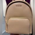 Michael Kors Bags | Michael Kors Erin, Medium Backpack, Camel Vegan Nonleather Backpack Msrp 298 | Color: Tan | Size: Os