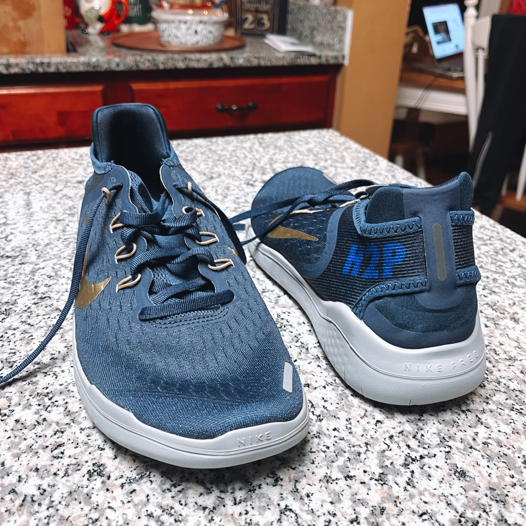 Nike Shoes | University Of Pitt Nike Tennis Shoes | Color: Blue/Gold | Size: 10