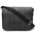 Burberry Bags | Burberry Burberry Plaid Bag Shoulder Pvc Leather Gray Black | Color: Black | Size: Os