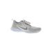 Nike Sneakers: Gray Color Block Shoes - Women's Size 10 - Almond Toe