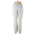 Isaac Mizrahi LIVE! Jeans - High Rise: Gray Bottoms - Women's Size 12 - Stonewash