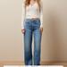 American Eagle Outfitters Jeans | 10 Short Ae Baggy Wide Leg Jeans | Color: Blue | Size: 10 Short
