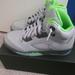 Nike Shoes | Nike Jordan 5 Retro "Green Bean" Boys Size 4 | Color: Green/Silver | Size: 4bb