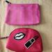 Victoria's Secret Bags | 2 Victoria's Secret Cosmetic Bags | Color: Pink/Red | Size: Os