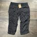 The North Face Pants & Jumpsuits | Brand New With Tags The North Face Flashdry Black 3 Pocket Capri With Drawstring | Color: Black | Size: Xl