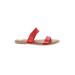 Old Navy Sandals: Red Solid Shoes - Women's Size 9 - Open Toe