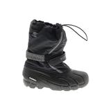 Sorel Boots: Hiking Boots Wedge Casual Black Solid Shoes - Women's Size 4 - Round Toe