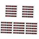 ULTECHNOVO 50 Pcs Arrow Sign Red Arrows Stickers Candy Dispenser Red Arrows Adhesive Labels Curly Hair Accessories Safety Symbol Sign Caution Stickers Orange Stickers Emblems Signage Paper