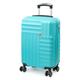 Pierre Cardin Soleil 21 Inch Suitcase - Hard Sided Travel Luggage with 8 Spinner 360 Degree Wheels | TSA Locks and Telescopic Handle | Weight 2.61kg Height 56cm CL898 (Small, Teal)