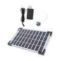 POPETPOP 1 Set Solar Oxygen Pump Fishing Accessories Portable Air Pump Aquarium Air Pump Outdoor Tools Aquarium Accessories Portable Pump Outdoor Accessories Abs Solar Fish Tank