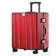 WHCXKJ Suitcase Student Suitcase Silent Universal Wheel Aluminum Frame Trolley Case Password Lock Travel Boarding Case Suitcases (Color : Red, Size : A)