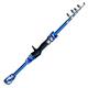 Fishing Rod Fishing Rod Spinning Casting Fly Ultralight Carp Fishing Hand Lure Pole Feeder Gear Camouflage Mini Travel Surf 1.3m 1.5m 1.8m Fishing Combos (Color : Blue Cast Rod, Size : 1.5m)