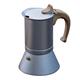 OQHAIR Mocha Pot Moka Pot Coffee Maker Coffee Appliance Making Espresso Maker Mocha Pot Espresso Stovetop Coffee Makers (Color : Brown Size : 3 cup) (Silver 3 cup)