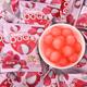 Litchi White Peach Fruit Candy, 4 Flavors Peeling Fruit Juice Gummies, Grape Fruit Fudge, Internet Fruit Snacks, Chinese Celebrity Casual Snacks, Halloween Candy, Desserts (Lychee,1000g)