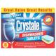 Crystale Lemon Fresh Dishwasher Tablets 18 x 18g x Case of 7