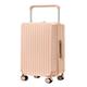 WHCXKJ Suitcase Suitcase Trolley Suitcase Universal Wheel Suitcase Password Box Boarding Suitcase Suitcase for Men and Women Suitcases (Color : Pink, Size : A)