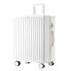 DNZOGW Travel Suitcase Strong and Durable Suitcase, Password Box, Silent Universal Wheel Suitcase, Trolley Suitcase, Travel Suitcase Trolley Case (Color : White, Size : A)